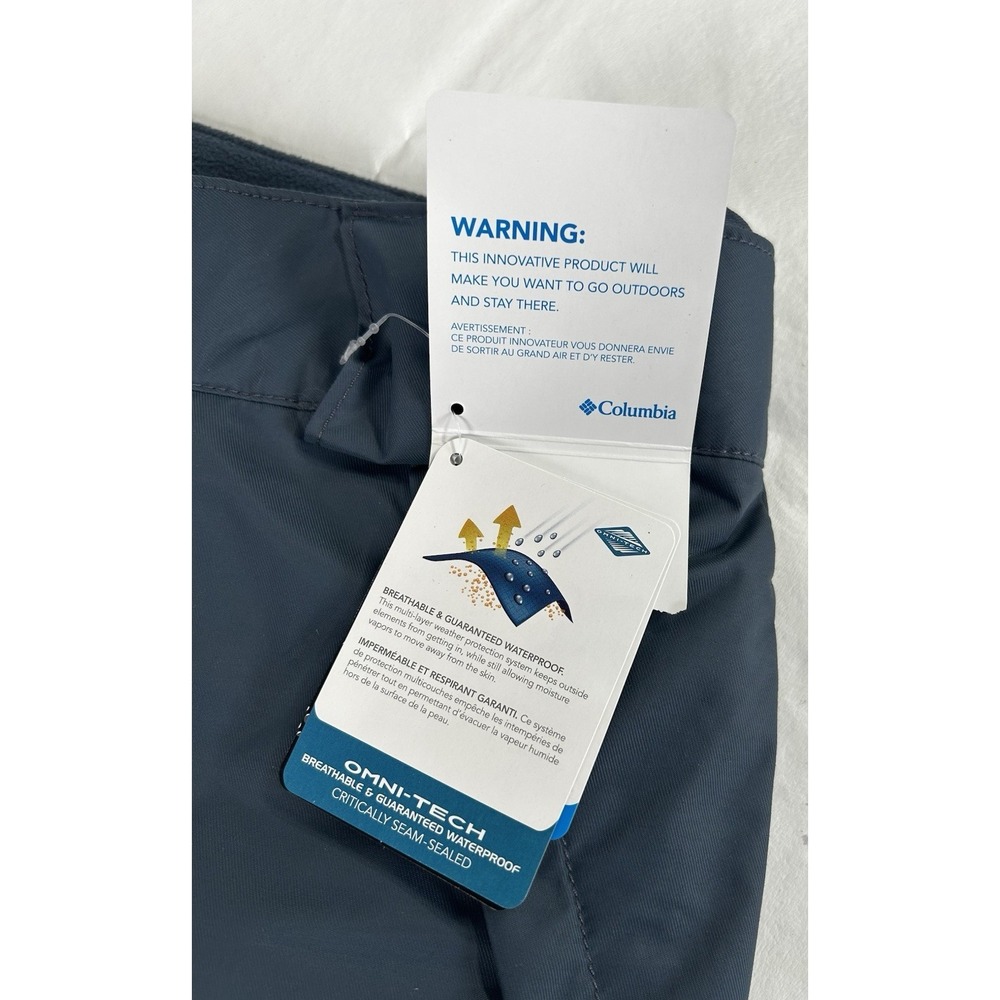 NWT Columbia Insulated Snow Pants Women's Large Omni-Tech Waterproof Ski Pants - Picture 4 of 16